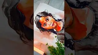 Watercolour painting #shorts #watercolor #painting
