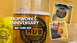 PORTLAND VLOG: Friday Drinks at Hopworks Urban Brewery