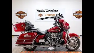 2009 HARLEY-DAVIDSON FLHTCU ELECTRA GLIDE Red Hot Sunglo Stock:645364