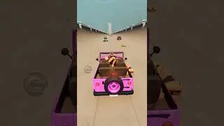 Fire truck and Car vs Steep Road #beamngdrive #beamngtuf #firetruck