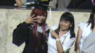 DLS-CSB Graduation - Nikki Geva&ntilde;a w/ her Mom