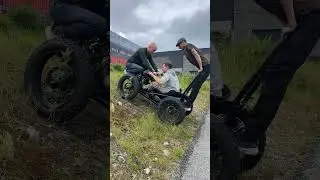 Exoquad STOP mid-hill with 200kg+ load... then TAKE OFF again! 🤯