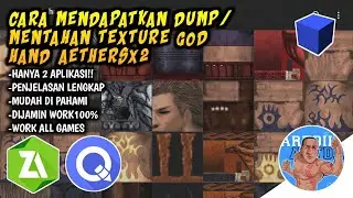 Cara Mendapatkan DUMP TEXTURE sendiri di game GOD HAND AETHERSX2 hanya 2 aplikasi ❗