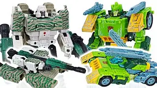 Transformers Siege War for Cybertron Springer VS Combat Megatron tank! | DuDuPopTOY