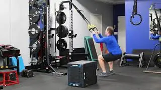 TRX Squat Jump sequence