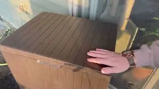 Keter City 30 Gallon Resin Deck Box for Patio Furniture Review