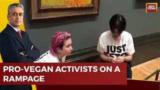 Pro-Vegan Activists Go On Rampage In UK Demanding Plant-Based Future | Image Of The Day