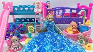 8 minute Satisfactory Unboxing of Barbie Princess Wedding Dress - up Game Set ASMR
