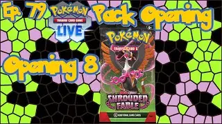 Hail Claw Weavile - Opening 8 Shrouded Fable Packs - TCG Live Pack Opening Ep. 79