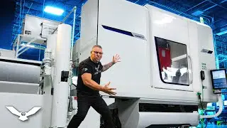 NEW GIGANTIC CNC Machine Hits our Floor | BLOHM PROFIMAT XT