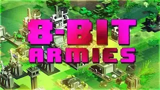 8 BIT ARMIES - TURRET CHALLENGE!!