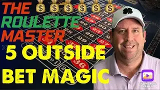 СТРАТЕГИЯ РУЛЕТКИ, КОТОРАЯ ВЫИГРЫВАЕТ 5 ВНЕШНИХ СТАВОК. МАГИЯ ОТ БРЕТТА #roulettestrategy #lasveg...