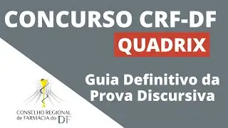 Ep 028 Cafe   Quadrix   CRF DF 2026 Edital Comentado 03jan2026