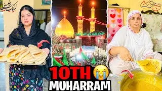 10th MUHARAM Detailed Vlog 😭| Niayz-e-Hussain🚩|Nan Haleem ki Niyaz Di|Rida&rsquo;s family