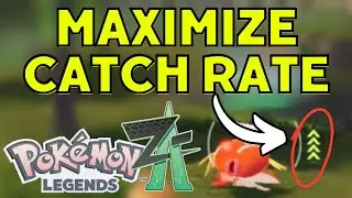 Как увеличить шанс поимки покемонов в Pokemon Legends: Z-A #pokemonlegendsza