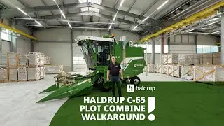 HALDRUP C-65 Plot Combine Walkaround | HALDRUP C-65 Parzellenm&auml;hdrescher Vorstellung