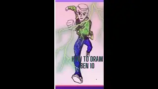 How To Draw And Paint Ben 10 | Alien Force | Easy Tutorial