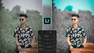 Lightroom Dark & Aqua Presets Photo Editing 😳|| lr Photo Editing New Tricks