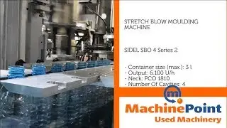 SIDEL SBO 4 Series 2 Used STRETCH BLOW MOULDING MACHINES MachinePoint MACHINES