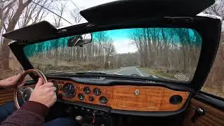 1968 Triumph TR250 5 Speed test drive!