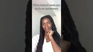 Indeed Assessments SUCK 🙃 #Indeed #Job #Career #Interview #JobSearch #Comedy #Funny #Viral #Story