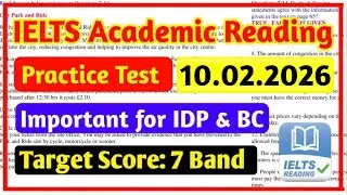 IELTS Reading Practice Test 2026 With Answers | IELTS Academic Reading Practice Test 2026