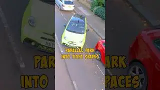 How To Parallel Park Into TIGHT Spaces