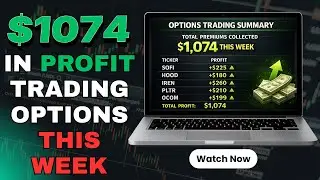 Weekly Options Trades Recap +$1074 (Rinse & Repeat Strategy)
