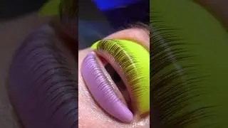 Lifting i farbowanie rzęs g&oacute;rnych + rzęs dolnych.💕#lashliftandtint #eyelashlifting #eyelashtint