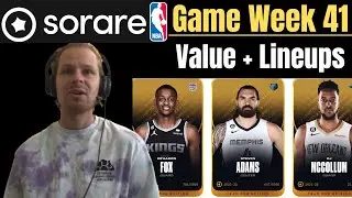 Sorare NBA Game Week 41! Value + Lineup Builds