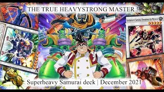[YGO Duel Links] HEAVY AND STRONG !! Superheavy Samurai deck | December 2021