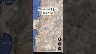 Found this in Antofagasta, Chile.#googleearth #googlemaps #shorts