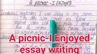 A picnic i enjoyed letter to your friend|| a picnic i enjoyed essay odisha learning point||