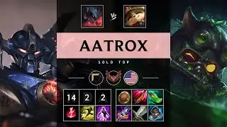 Aatrox Top vs Teemo - NA Grandmaster Patch 25.07