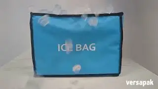 Tamper Evident Ice Bag for Airlines | Versapak Onboard Catering Solutions