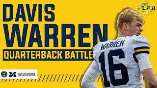 Michigan Football Quarterback Battle | Davis Warren | The L.A.B.