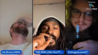 Crazy White MMA Fan Debates Crazy Black MMA Fan (INSANE DEBATE)