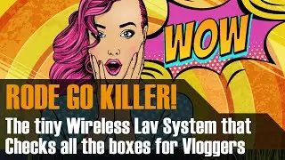 The ZGCine Atom - the RODE GO Killer for for Vloggers!