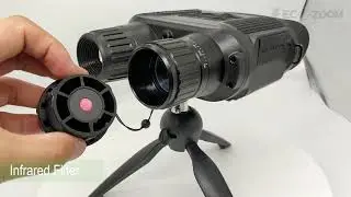 3.5-7x31 Infrared Night Vision Zoom Binoculars With Digital Camera
