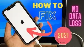 How to fix Apple Logo stuck on White Screen issue on iPhone - Easily and Quickly | No Data Loss !