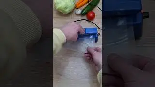Bag sealer 👌 #unboxing #aliexpress #kitchen #unpacking #cooking