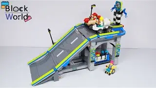 Lego City 60460 No Limits: Race Car Ramp Track speed build