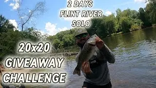 2 DAY 1 NIGHT SOLO FLINT RIVER FLOAT, GIVEAWAY ANNOUNCEMENT!