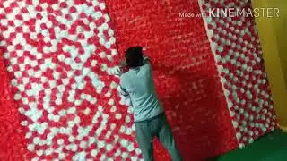 How to set a flower seet stage || flowers seet kaise set Kare || New flower decoration Gadarwara