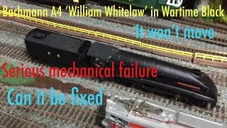 10 October 2021 - Workbench Session. Fixing a Bachmann A4 Non runner