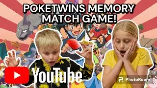 Pok&eacute;mon MEMORY MATCH Game: A PokeTwins TCG Challenge! @PokeTwins417