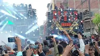 #vlog video ballia mahaveer jhanda julus 🚩🙏 prem dj mau vs dk dj ballia competition