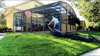 Pool Screen Enclosure Repair,  by 407handyman.com