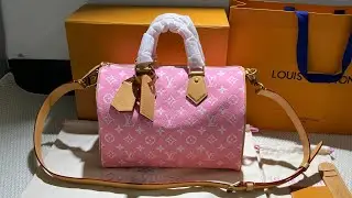 Louis Vuitton Candy Pink Speedy P9 Bandoulière 30 bag M13918 Review from Supkicks