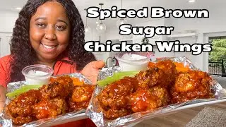 Spiced brown sugar bbq wings